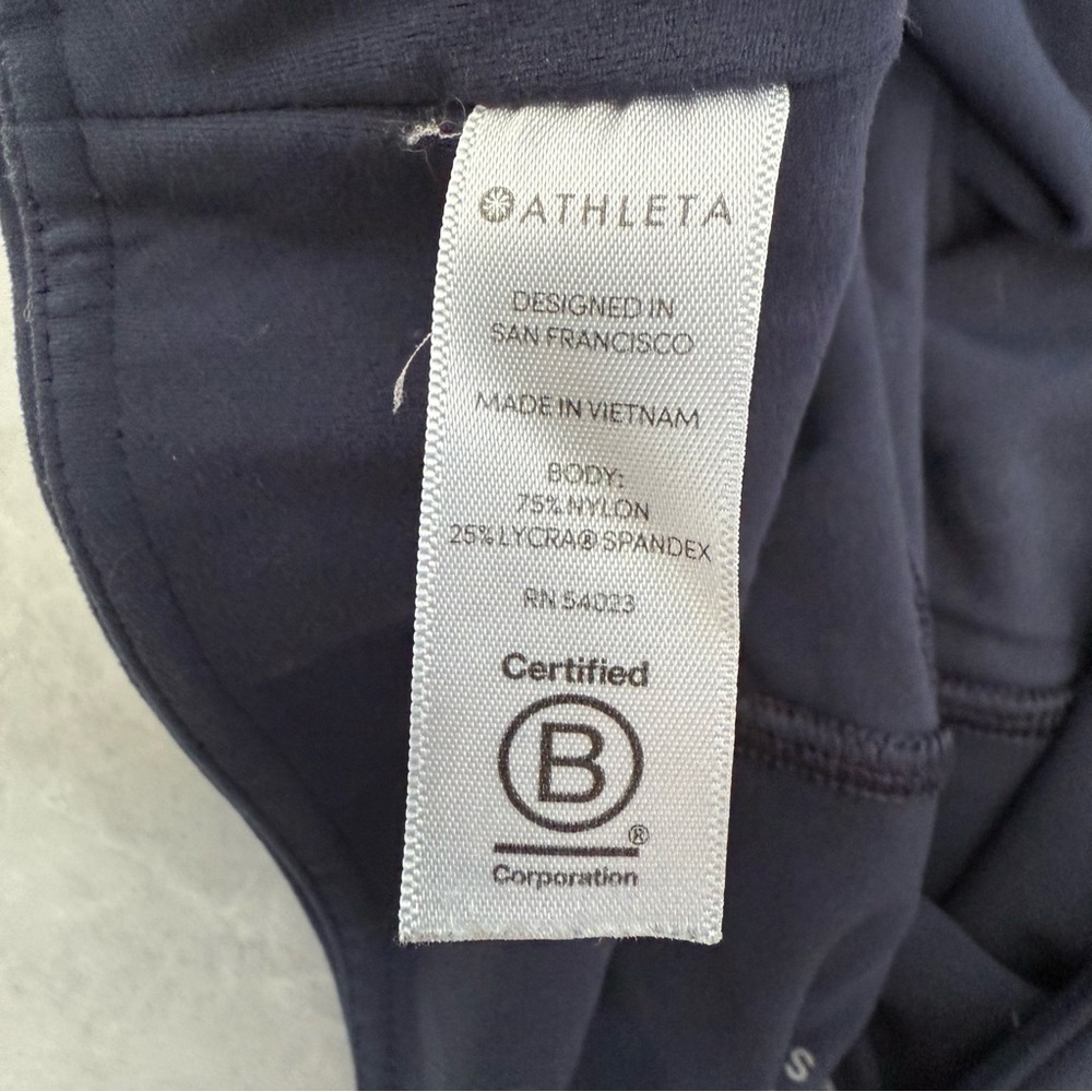 Women’s Athleta Salutation Stash High Rise Tight Full Length Legging Size Small - Picture 11 of 16